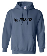 Load image into Gallery viewer, Indigo Blue Rut’d Up Hoodie w/ TrackShield on Hood