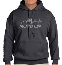 Load image into Gallery viewer, Mountain Adrenaline Charcoal Hoodie w/ TrackShield on Hood