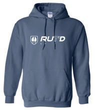 Load image into Gallery viewer, Indigo Blue Rut’d Up Hoodie w/ TrackShield on Hood