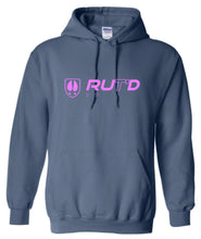 Load image into Gallery viewer, Indigo Blue Rut’d Up Hoodie w/ TrackShield on Hood