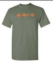 Load image into Gallery viewer, Military Green Rut’d Up Tee
