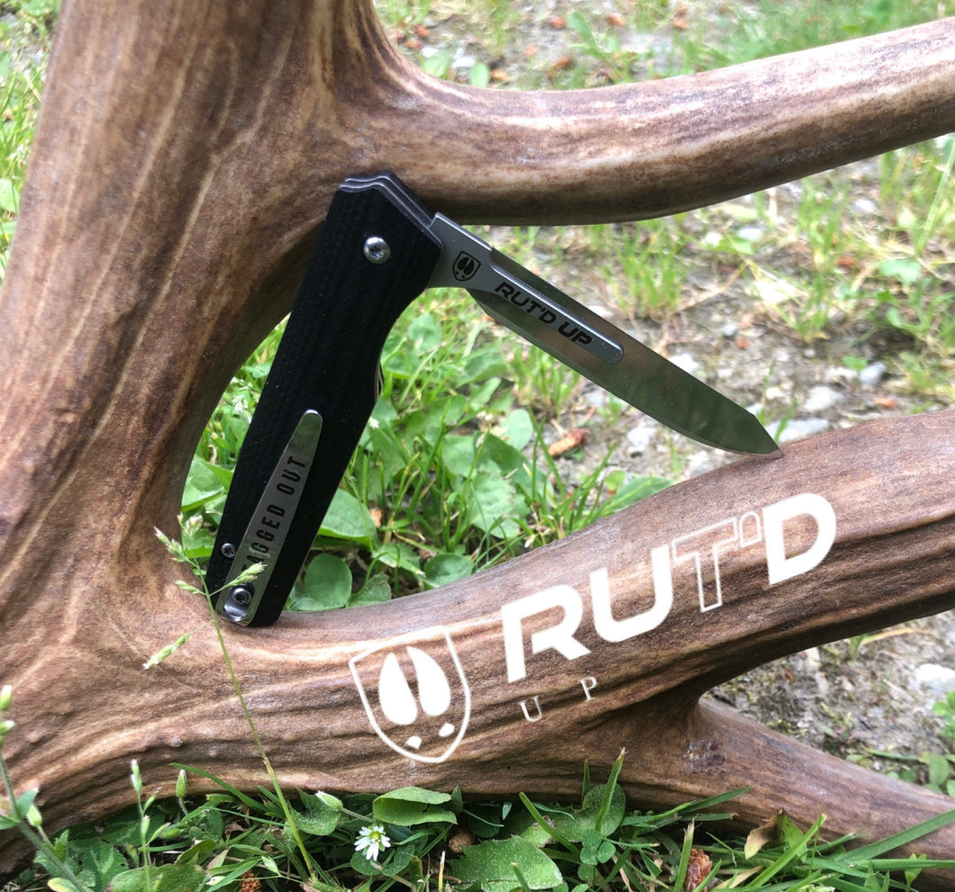 Rut’d Up/Huto Tagged Out Replaceable Blade Knife