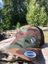 Load image into Gallery viewer, Forest Camo Hangin’ Out Trucker
