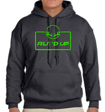 Load image into Gallery viewer, Boxed Muley Charcoal Hoodie w/ TrackShield on Hood
