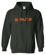 Load image into Gallery viewer, Forest Green Rut’d Up Hoodie w/ TrackShield on Hood
